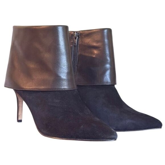 I.N.C. international concepts talla black suede booties size 8.5 - Picture 1 of 11